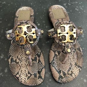 Tory Burch Millers 2 in Doria Snake Print